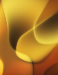 Abstract background. Fractal waves of magic energy and light motion. Colorful wallpaper template of glowing moving light shapes.