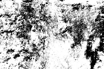 Vector grunge texture background. Black and white abstract.