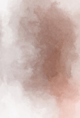 Watercolor painted background. Abstract Illustration wallpaper. Brush stroked painting. 2D Illustration.