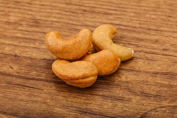 Natural organic Cashew nut heap