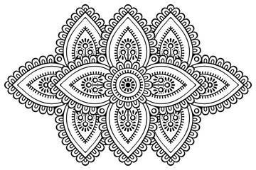 Vector indian Mandala ethnic design