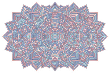 Vector indian Mandala ethnic design