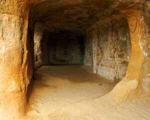 Stone hole side is a 30 million years old nature formation place which people carved out to a larger size. This was a shelter against the turkish military. Later monks and hermits lived there