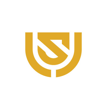 LSJ letter logo design, simple monogram logo icon, elegant typography logo template