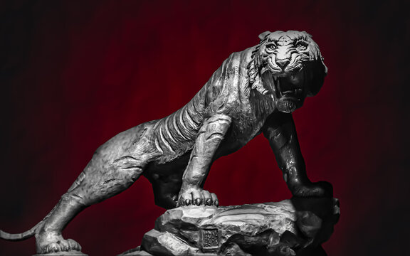 Tiger Statue, Namsan Park, Seoul, South Korea