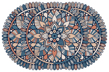 Vector indian Mandala ethnic design