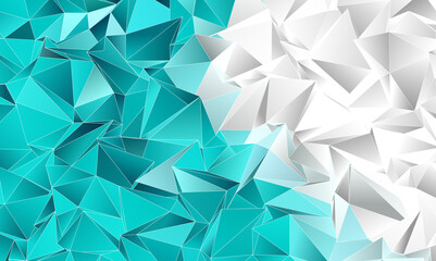 Abstract Low-Poly background. triangulated texture. Design 3d. Polygonal geometrical pattern. Triangular modern style