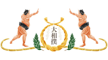 ポリゴン風お正月縁起物 コマ のイラスト Wall Mural Ko Hamari