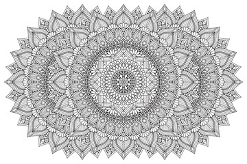 Vector indian Mandala ethnic design