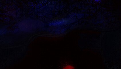 Fototapeta premium Modern art. Colorful contemporary artwork. Color strokes of paint. Brushstrokes on abstract background. Brush painting.