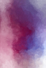 Watercolor painted background. Abstract Illustration wallpaper. Brush stroked painting. 2D Illustration.