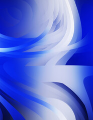 Dynamic trendy simple fluid color gradient abstract cool background with overlapping line effects.  Illustration for wallpaper, banner, background, card, book, pamphlet,website. 2D illustration..