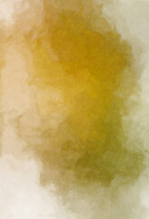 Watercolor painted background. Abstract Illustration wallpaper. Brush stroked painting. 2D Illustration.