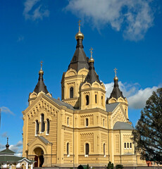 St. Alexander Nevsky cathedral. City of Nizhniy Novgorod, Russia. Years of construction 1868—1881