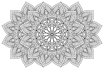 Vector indian Mandala ethnic design