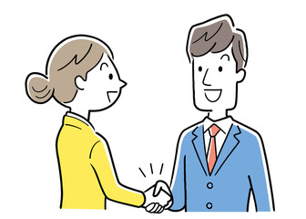 イラスト素材 ビジネス ミーティング 打ち合わせ バリエーション Wall Mural ケイーゴ K