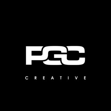 PGC Letter Initial Logo Design Template Vector Illustration