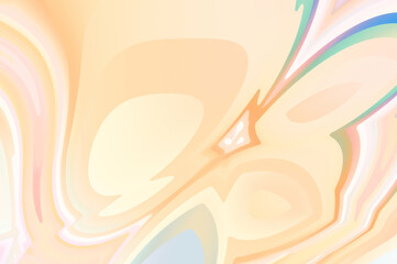 Abstract background with fluid colorful gradient. 2D illustration of modern urban graphic. Graffiti design inspired wallpaper.