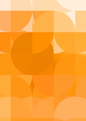 Layers of circular shapes creating a colorful and vibrant design. Digital illustration of circles layout. Futuristic design template.