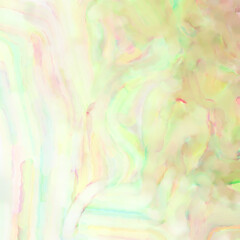 Contemporary art. Colorful texture of hand made artwork. Modern painting. Watercolor strokes on surface. Artistic background image. Abstract painting on canvas. Brushstrokes.