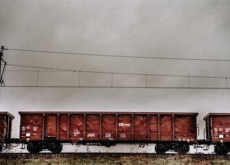 industrial wagon
industrial train
coal load