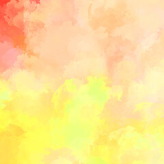 Painted composition with vibrant brush strokes. Textured colorful painting. Paint brushed wallpaper.