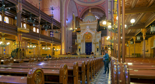 j&uuml;dische Synagoge Budapest Innen