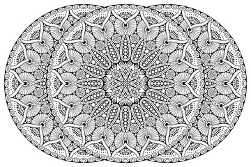 Vector indian Mandala ethnic design