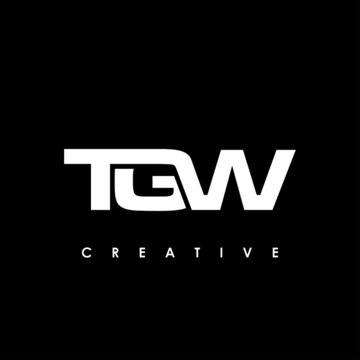 TGW Letter Initial Logo Design Template Vector Illustration