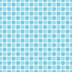 Simple pattern. Circle pattern. Seamless background. Fish scale pattern. Abstract geometric background in a marine theme. © Sudakarn