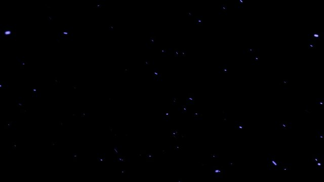 パーティクル　紫