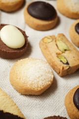 Cookies close up