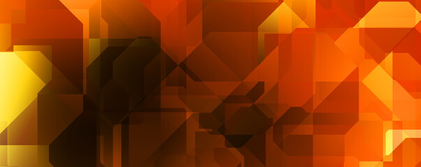 Abstract geometric wallpaper. Geometrical colorful shapes. Polygonal background. Digital illustration of a tech layout.