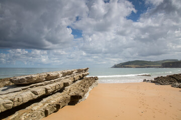 Piece of Rock on Langre Beach; Santander