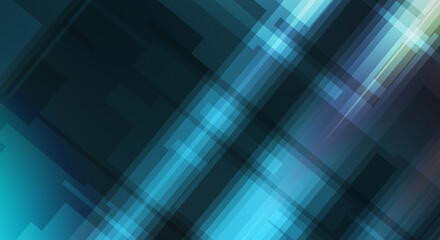 Obraz premium Diagonal layered geometric pattern. Vibrant futuristic background. Colorful geometrical template.