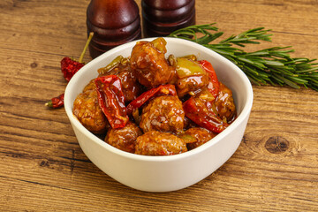 Meat ball in tomato sauce