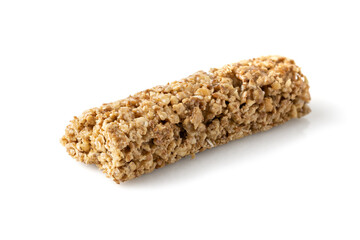 muesli bars isolated on white background