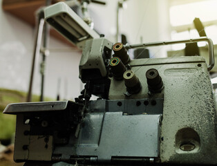 old vintage sewing machine