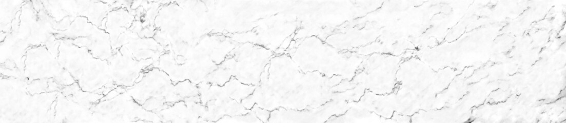 Panorama luxury of white marble texture and background for decorative design pattern art work. Marble with high resolution.