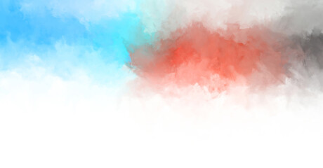 Fototapeta premium Abstract background of colorful brush strokes. Brushed vibrant wallpaper. Painted artistic creation. Unique and creative illustration.