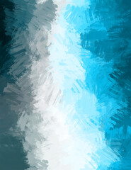 Modern art. Brushed Painted Abstract Background. Brush stroked painting. Strokes of paint. 2D Illustration.