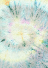 Rainbow Spiral Tie Dye. Style Tiedye Handmade