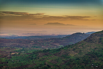View from Crow's Nest, Sipi Falls, Uganda, Africa