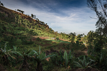View from Sipi Falls, Uganda, Africa
