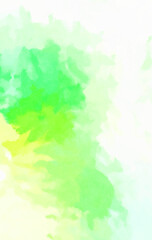 Watercolor painted background. Abstract Illustration wallpaper. Brush stroked painting. 2D Illustration.