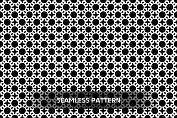Fototapeta premium Seamless tribal texture geometric design