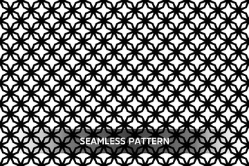Obraz premium Seamless tribal texture geometric design