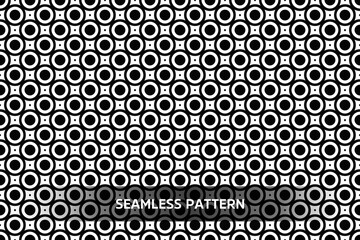 Seamless tribal texture geometric design