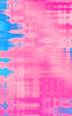 Fototapeta premium Urban grunge background with geometrical pattern. Linear colorful texture. Futuristic wallpaper of a decaying texture..