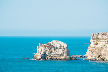 Fototapeta na wymiar Picturesque sea landscape. Tarkhankut Peninsula, Crimea